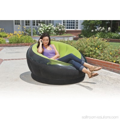 Intex Empire Inflatable Chair, 44 X 43 X 27, Green